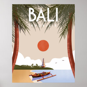 Bali Reiseplakat Poster