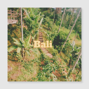 Bali-Souvenir Flexibler Photo-Magnet Magnetkarte