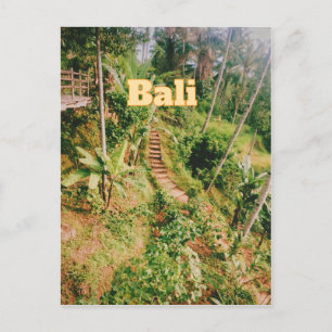 Bali-Souvenir Flexibler Photo-Magnet Postkarte