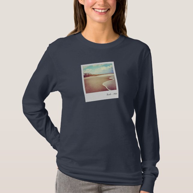 Bali-Strand 1983 T-Shirt (Vorderseite)