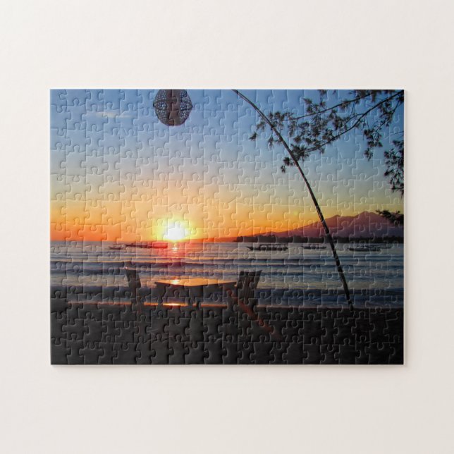Bali Sunrise Puzzle (Horizontal)