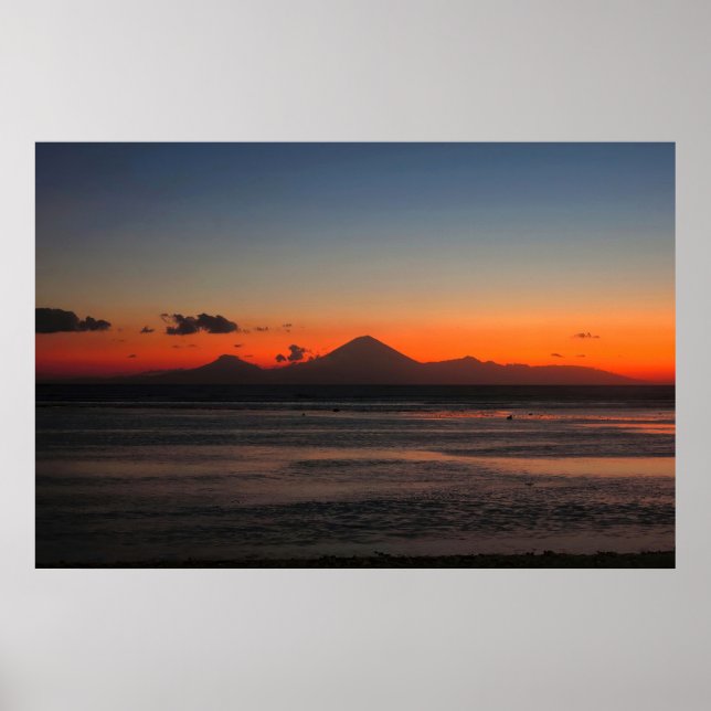 Bali Sunset Poster (Vorne)