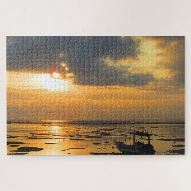 Bali Sunset Puzzle (Horizontal)