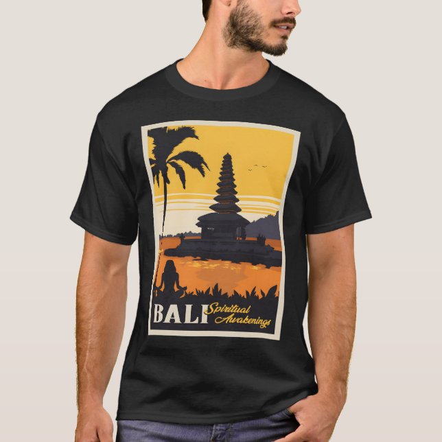 Bali Travel T-Shirt (Vorderseite)