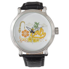 Bali Urlaub Tropical Island Beach Matching Armbanduhr