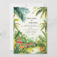 Bali Wedding lädt tropische Landschaft ein