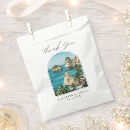 Bali Wedding Vielen Dank Foto Geschenktütchen