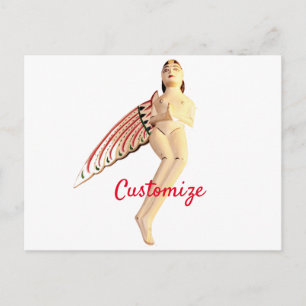 Bali Winged Goddess Thunder_Cove Postkarte