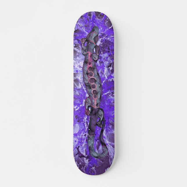 BALI-Zwergviolett | violetter Spritzer Skateboard (Vorne)