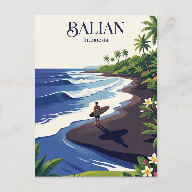 Balian Indonesien Postkarte (Vorderseite)
