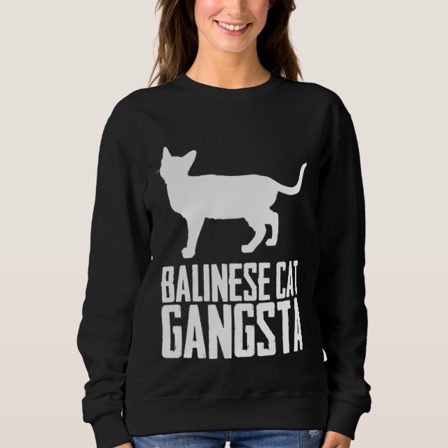 Balinese  Balinese cat  Balinese Dad  7 Sweatshirt (Vorderseite)