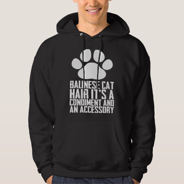 Balinese cat  Balinese  Balinese cats  7 Hoodie (Vorderseite)