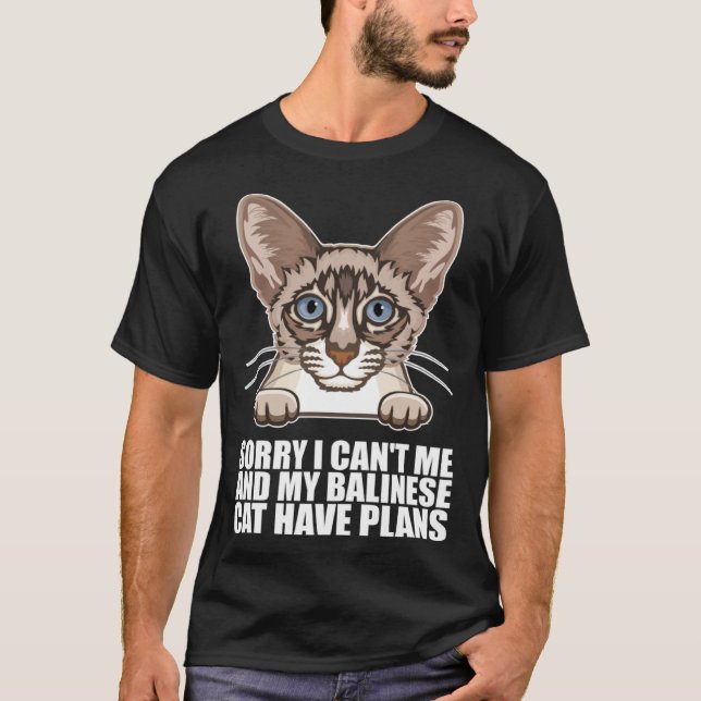 Balinese cat - Balinese - balinesische Katzen Pull T-Shirt (Vorderseite)
