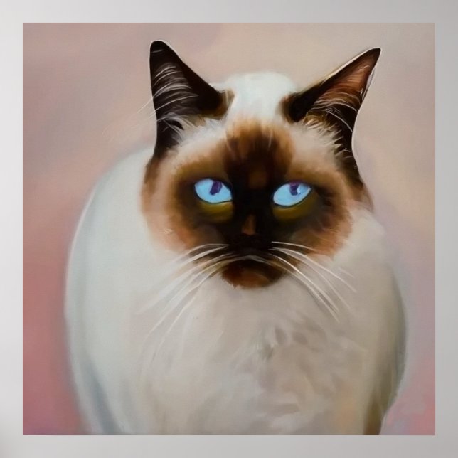 Balinese Cat Poster (Vorne)