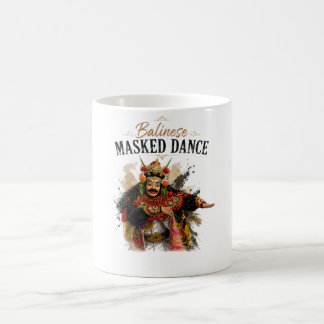 Balinese Masked Dance Mug Kaffeetasse