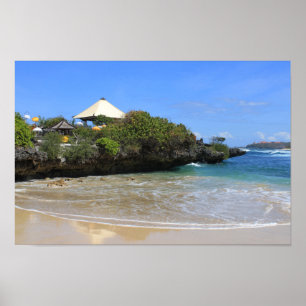 Balinese temple poster