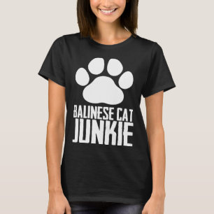 Balinesisch Balinesische Katze Balinesischer Vat T-Shirt