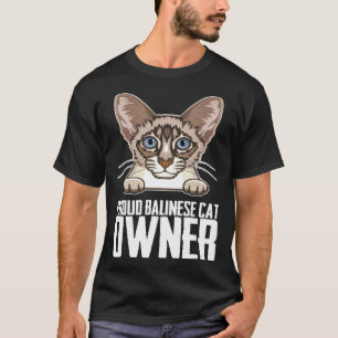 Balinesisch Balinesische Katze Balinesischer Vat T-Shirt
