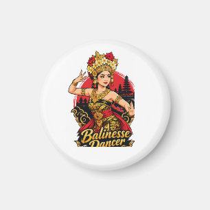 Balinesische Tänzerin Magnet