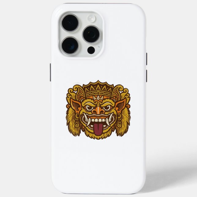 Balinesischer Kultur Barong Case-Mate iPhone Hülle (Rückseite)