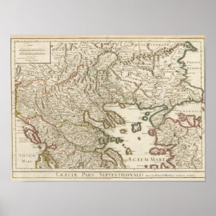 Balkanhalbinsel, Griechenland, Mazedonien 2 Poster