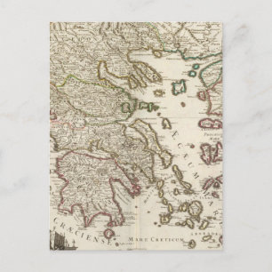 Balkanhalbinsel, Griechenland, Mazedonien Postkarte