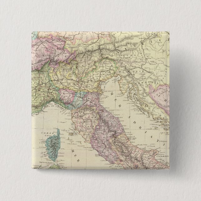 Balkanhalbinsel, Italien, Slowenien 2 Button (Vorderseite)