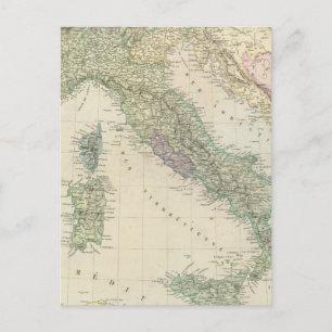 Balkanhalbinsel, Italien, Slowenien Postkarte