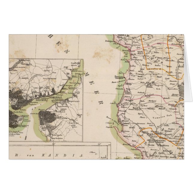 Balkanhalbinsel, Türkei, Albanien (Vorderseite (Horizontal))