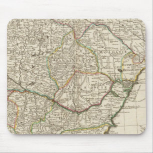 Balkanhalbinsel, Ungarn, Rumänien Mousepad