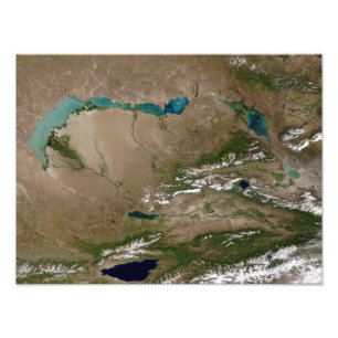 Balkhash-See in Ostkasachstan Fotodruck