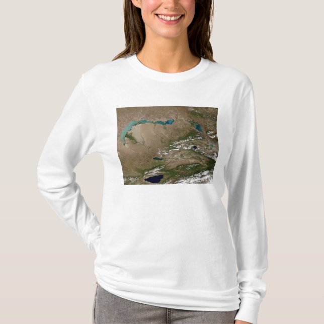 Balkhash-See in Ostkasachstan T-Shirt (Vorderseite)