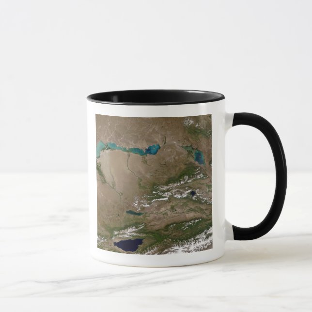 Balkhash-See in Ostkasachstan Tasse (Rechts)