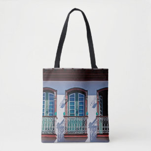 Balkone auf der Fassade in Diamantina, Minas Gerai