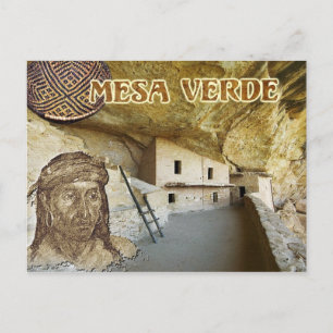 Balkonhaus, Mesa Verde National Park, CO Postkarte