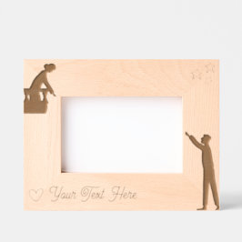 Balkonrahmen von Romeo und Julia Geätzte Rahmen