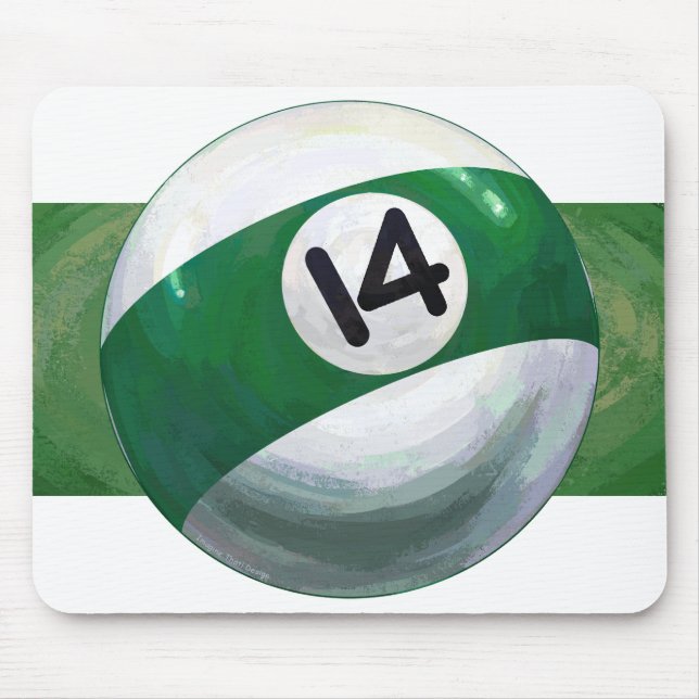 Ball 14 mousepad (Vorne)