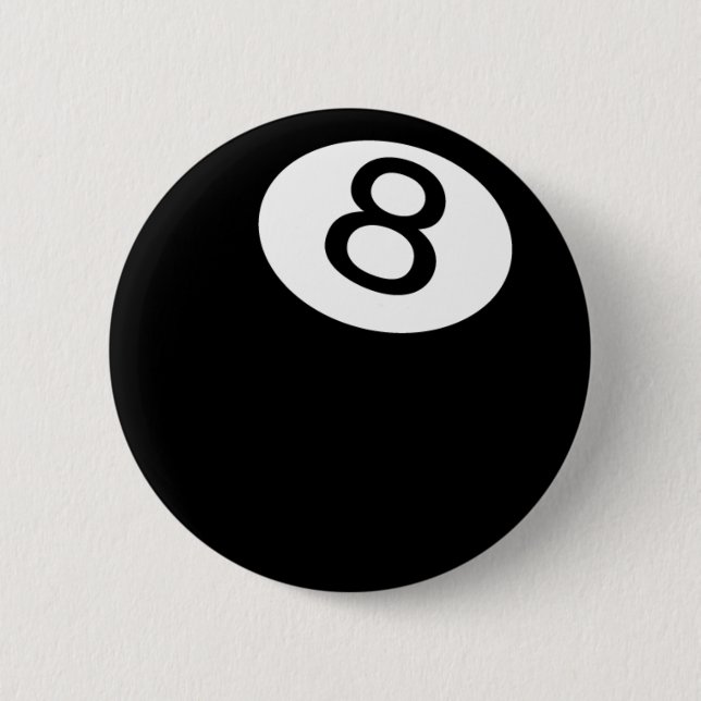 Ball 8 button (Vorderseite)
