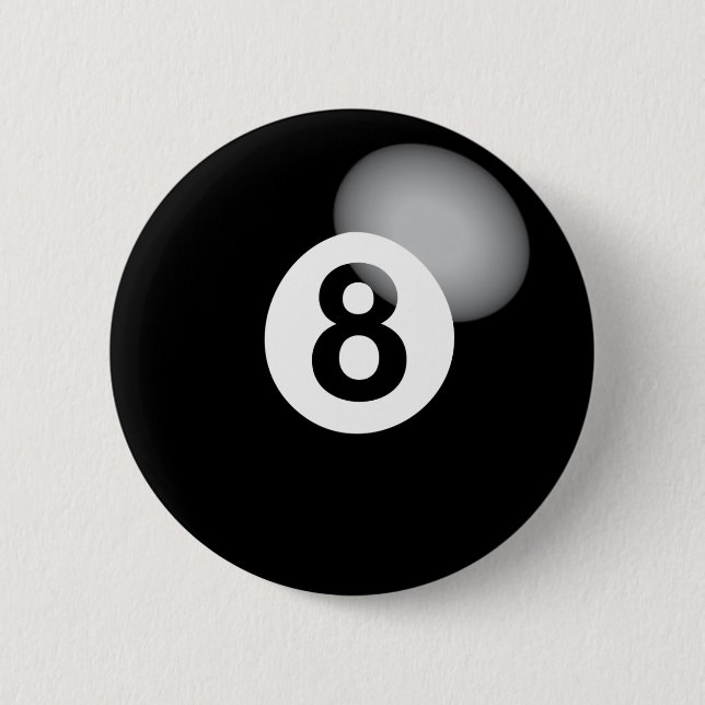 Ball 8 button (Vorderseite)