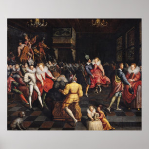 Ball am Court of Valois Poster
