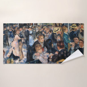 Ball am Moulin de la Galette, Auguste Renoir Badehandtuch