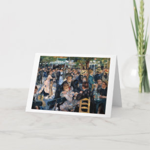 Ball am Moulin de la Galette, Auguste Renoir Karte