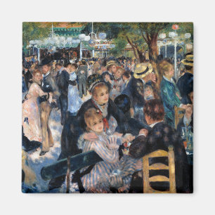 Ball am Moulin de la Galette, Auguste Renoir Magnet