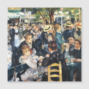Ball am Moulin de la Galette Party Renoir Magnetkarte