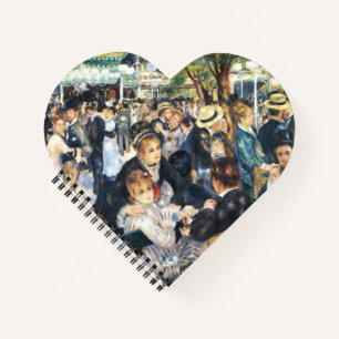 Ball am Moulin de la Galette Party Renoir Notizbuch