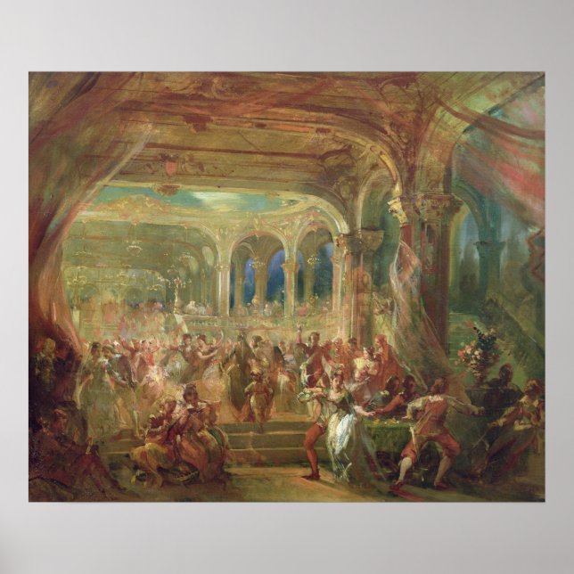 Ball an der Oper de Paris Poster (Vorne)
