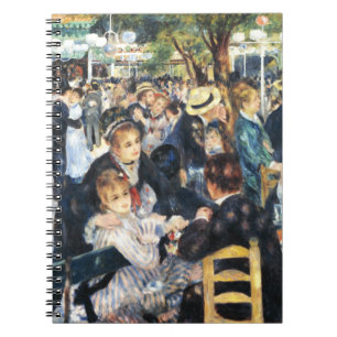 Ball auf der Moulin de la Galette-Party Renoir     Notizblock