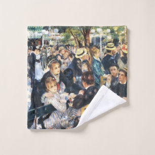 Ball auf der Moulin de la Galette-Party Renoir  Waschlappen