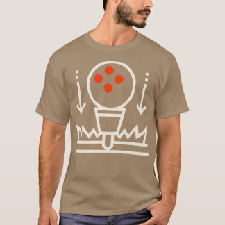 Ball Bearing farbige Punkte T-Shirts