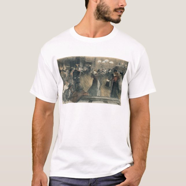 Ball beim Barriere T-Shirt (Vorderseite)